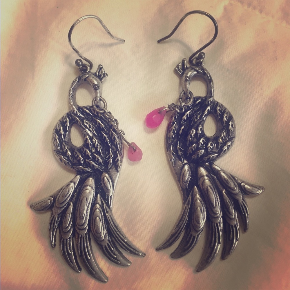 Lucky Brand Peacock Earrings